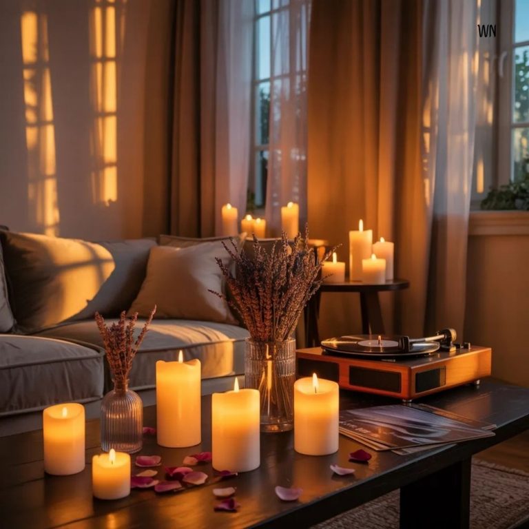 How Music, Lighting, and Scent Change How Home Feels for Couples